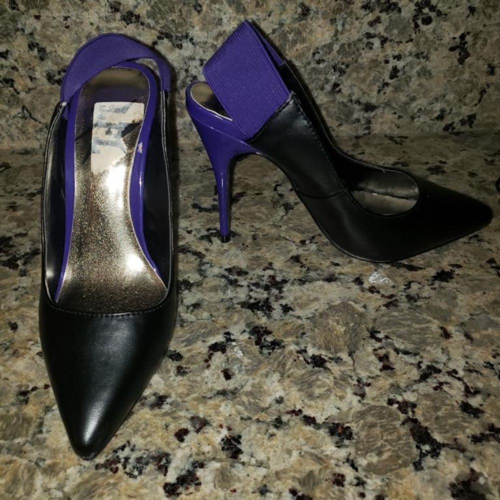 Blue and Black Heels!